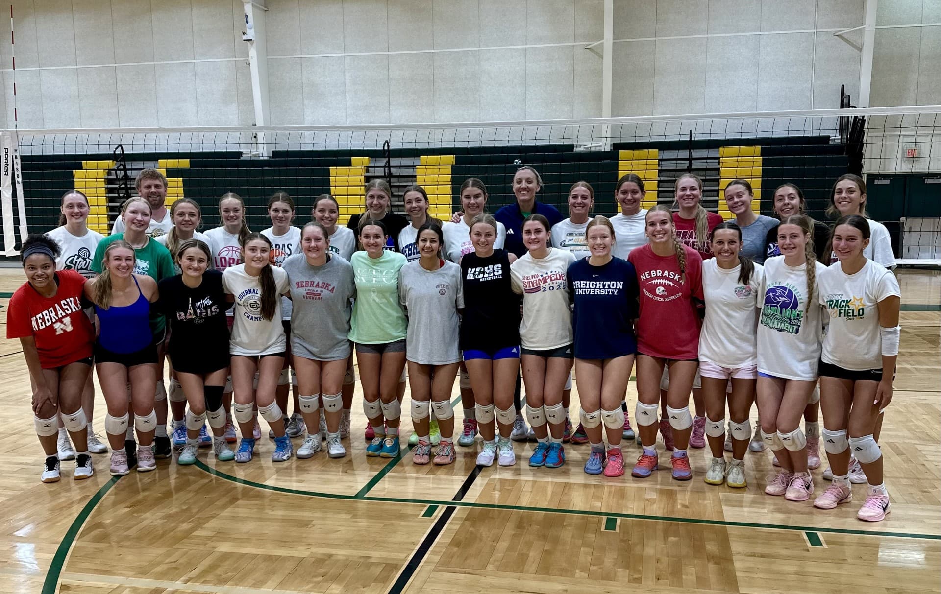 Kearney Catholic Stars volleyball team